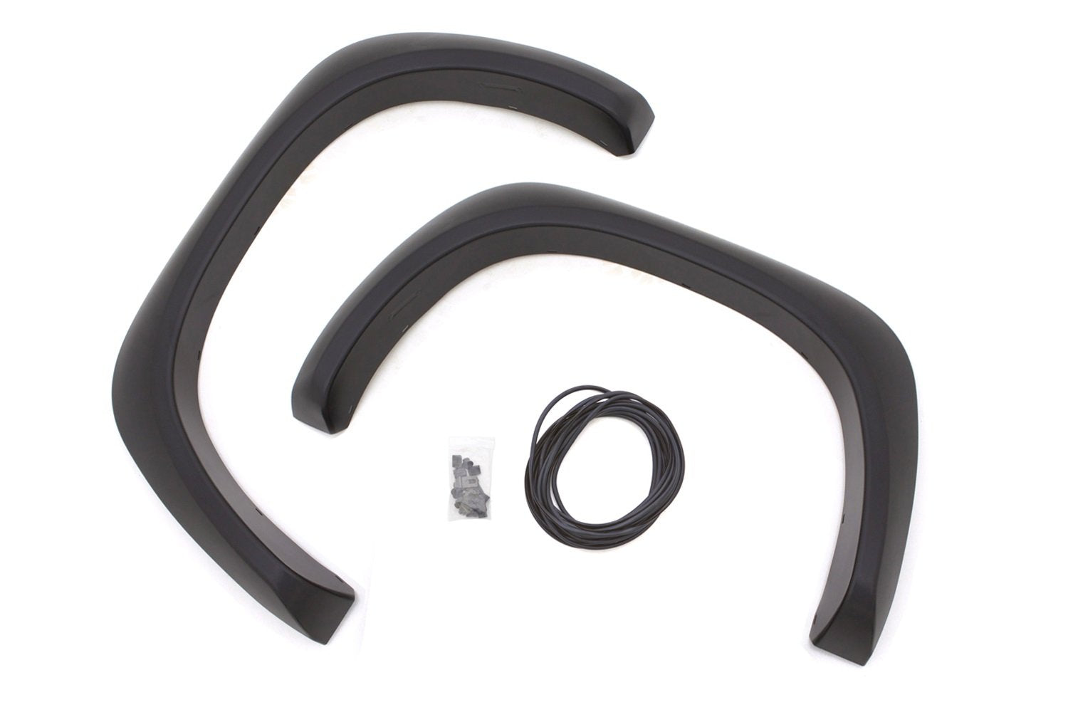 Lund Elite Series EX203TB Black Extra Wide Style Textured Rear Fender Flare - 2 Piece