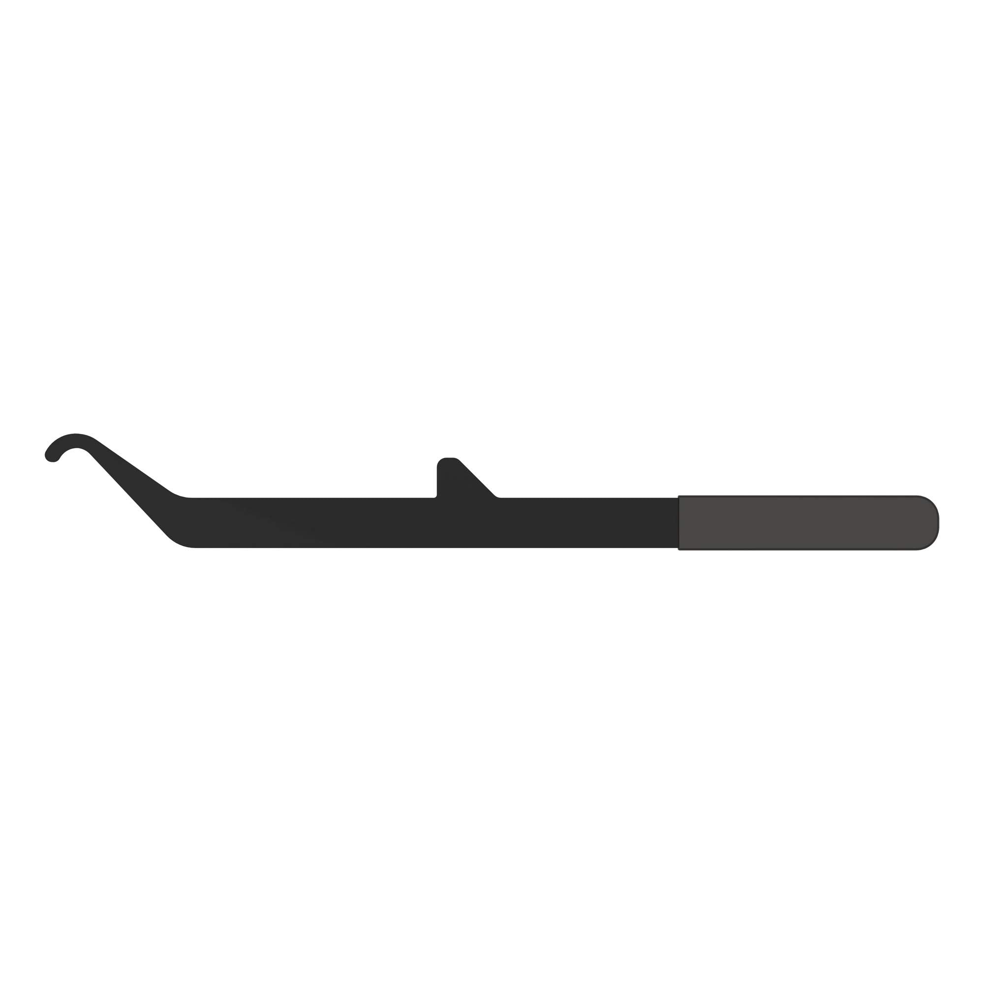 CURT TruTrack 17512 Weight Distribution Hitch Spring Bar Lift Handle, CARBIDE BLACK POWDER COAT