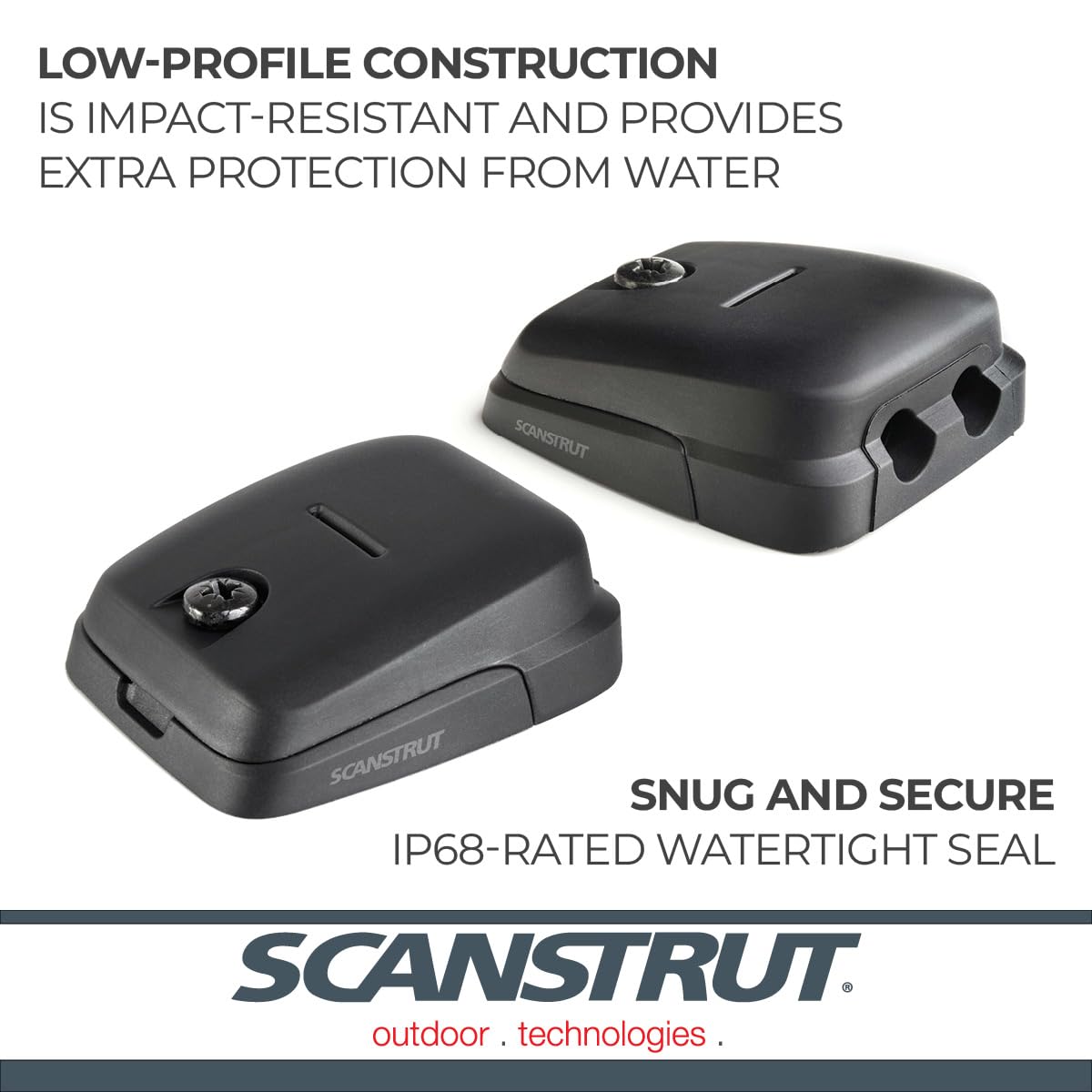 Horizontal Scanstrut Double Cable Seal DS-HD6-BLK – Black