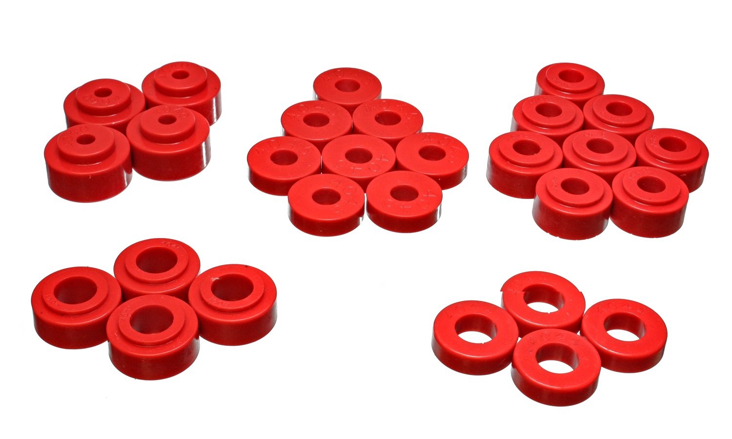 3.4114R Energy Suspension Body Mount Set for GM