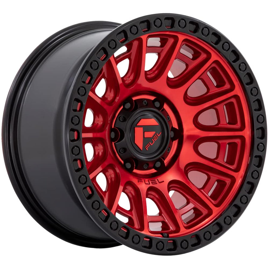 CYCLE FUEL OFF-ROAD 20X9 6X5.5 5.04 1mm CANDY RED WITH BLACK RING - D83420908450