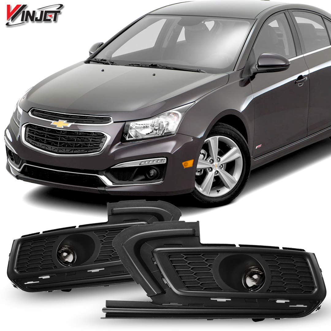 OEM Series Winjet for [2015-2016 Chevrolet Cruze] Driving Fog Lights + Switch + Wiring Kit