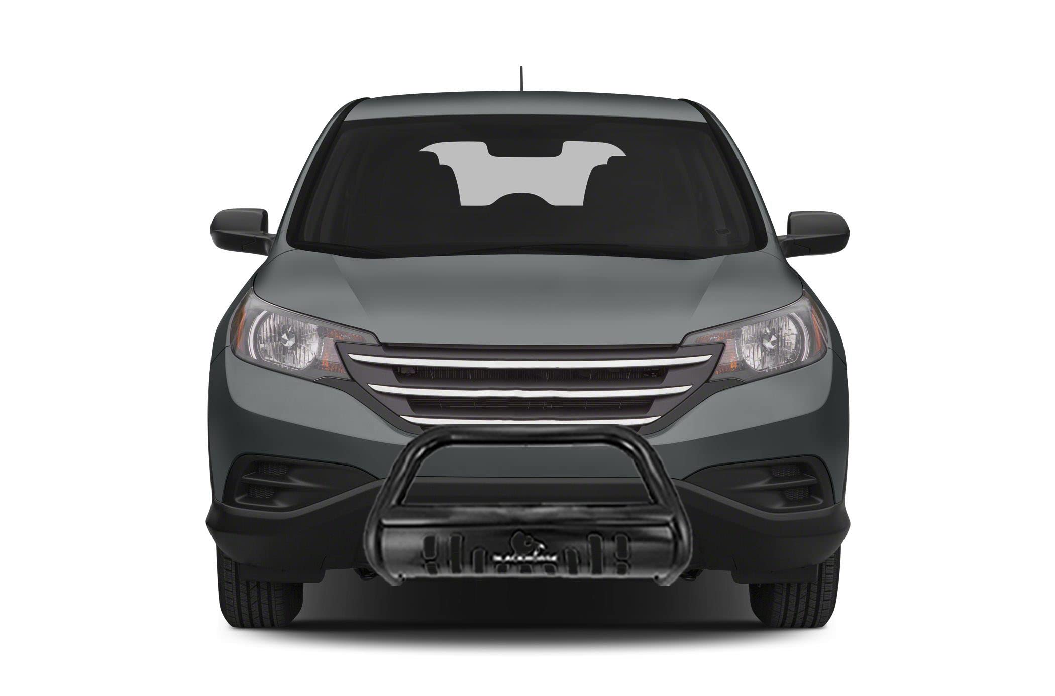 Bull Bar Black Horse Skid Plate Compatible with 2013-2016 Acura RDX|2007-2016 Honda CR-V-BB150503A-SP