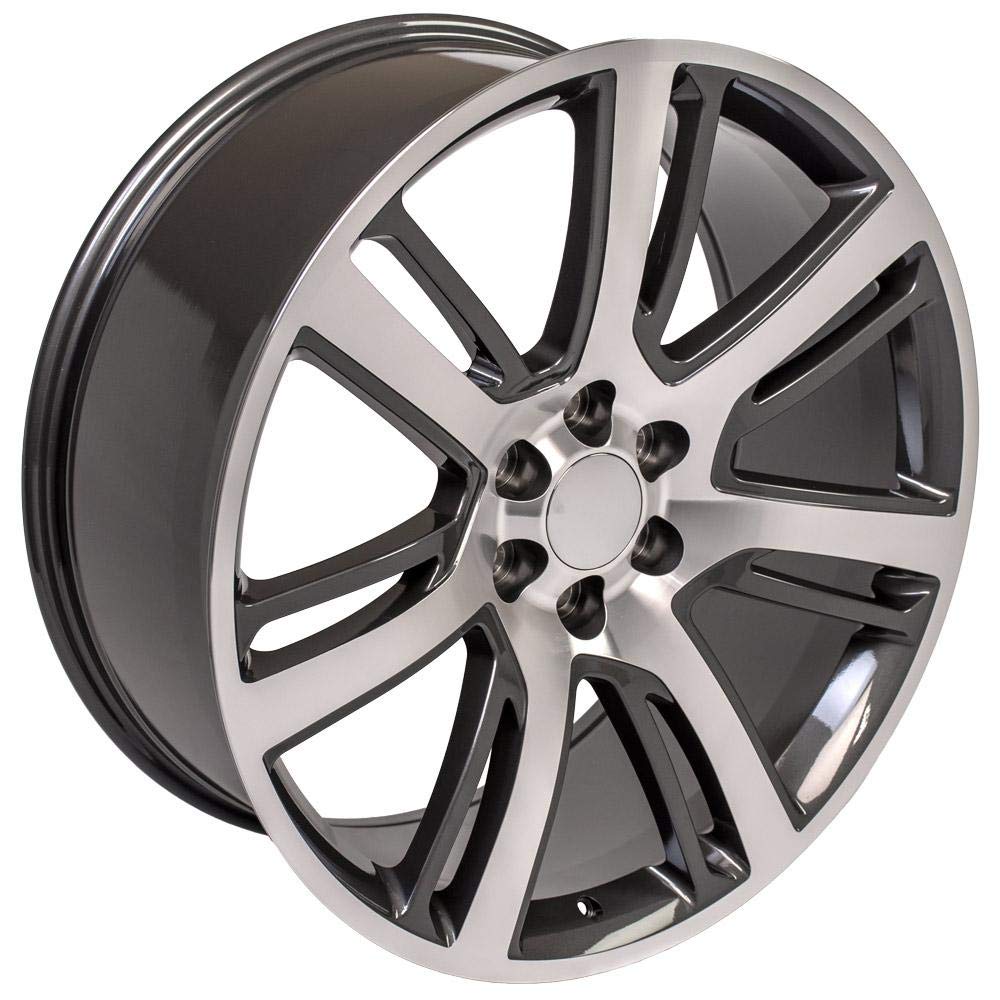 CA88-24100-6550-31MG OE Wheels 24" Replica Wheel CA88 Fits Cadillac Escalade Rim 24x10 Machined Wheel