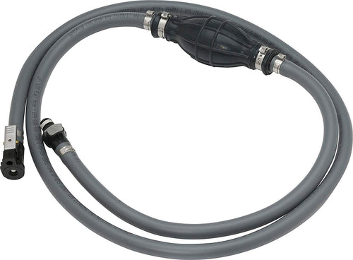 Marine Boat Fuel Line Kit Attwood 93806YUS7 with Universal Sprayless Fuel Connector, 6-Foot x 3/8-Inch - Yamaha