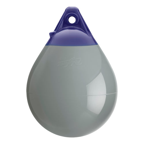 A-0 Polyform Standard Blue Ropehold Buoy - Grey