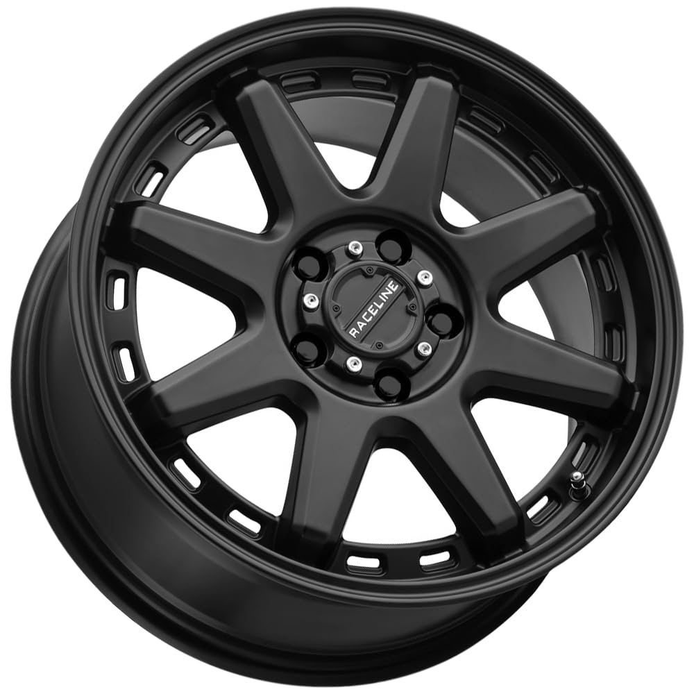 Scout CUV Raceline Wheels 947B Satin Black Wheel (18 x 8. inches /5 x 127 mm, 35 mm Offset)