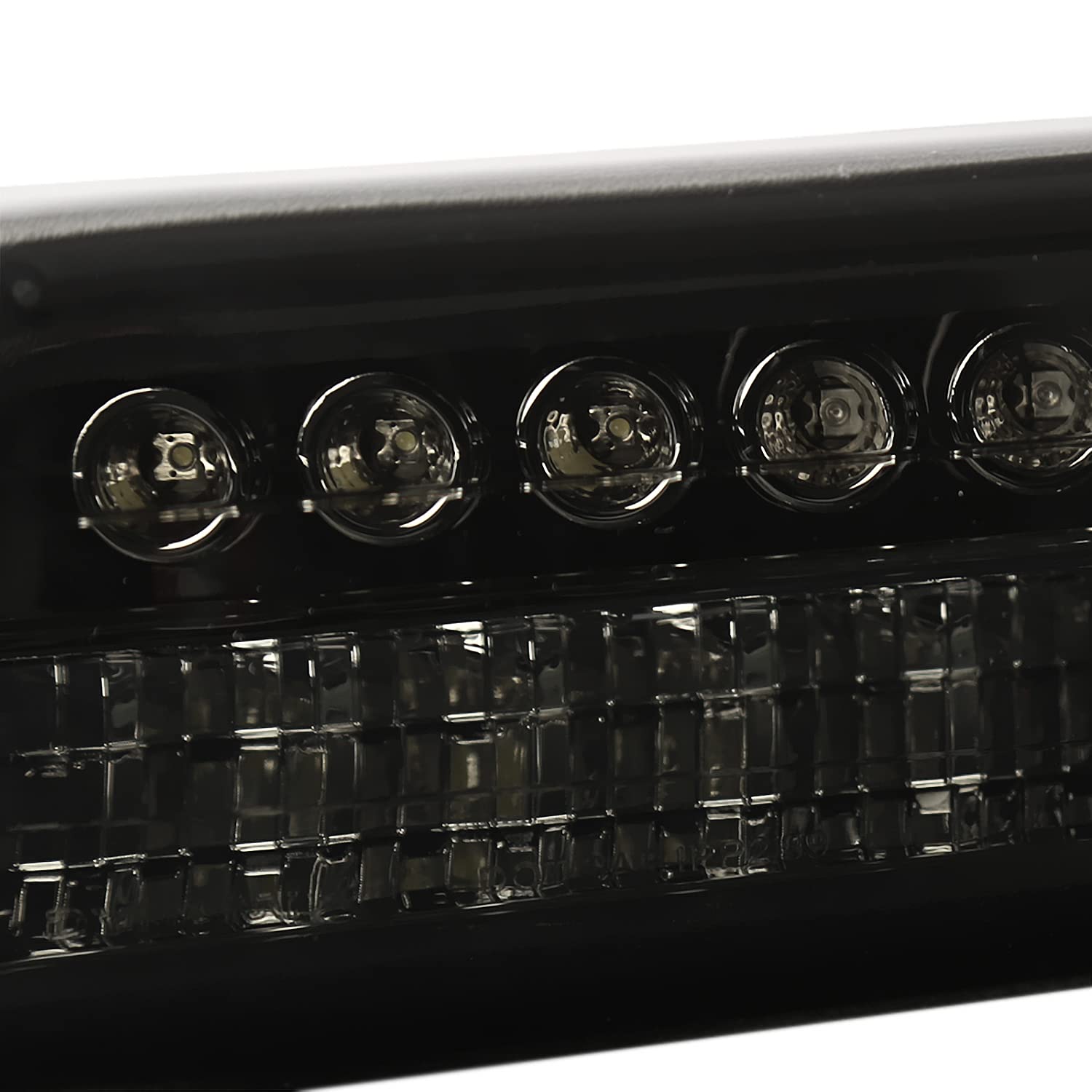 Smoke Headlights + LED Bumper Lights SPEC-D TUNING Compatible with 1999-2002 Chevy Silverado 2000-2006 Tahoe Suburban, Left + Right Pair Headlamps Assembly