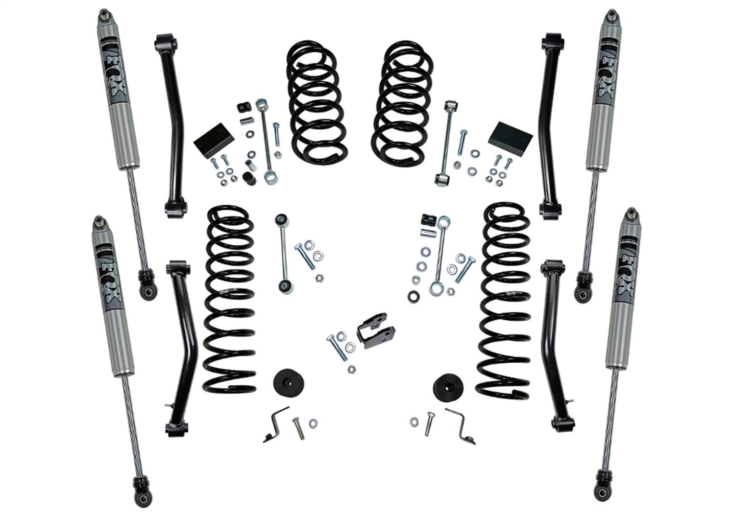 SUPERLIFT SUSPENSION RealTruck 4" Lift Kit for Jeep Wrangler JL | Complete Lift Kit with Fox 2.0 Series Shocks | K176F | Fits 2018-2023 Jeep Wrangler JL / JLU