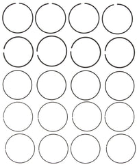 Engine MAHLE Piston Ring Set 42282CP