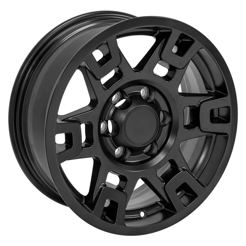 17 Inch OE Wheels Rim Fits 4Runner TRD Style 6x139.7 17x7 Matte Black - Hollander 75167 (1)