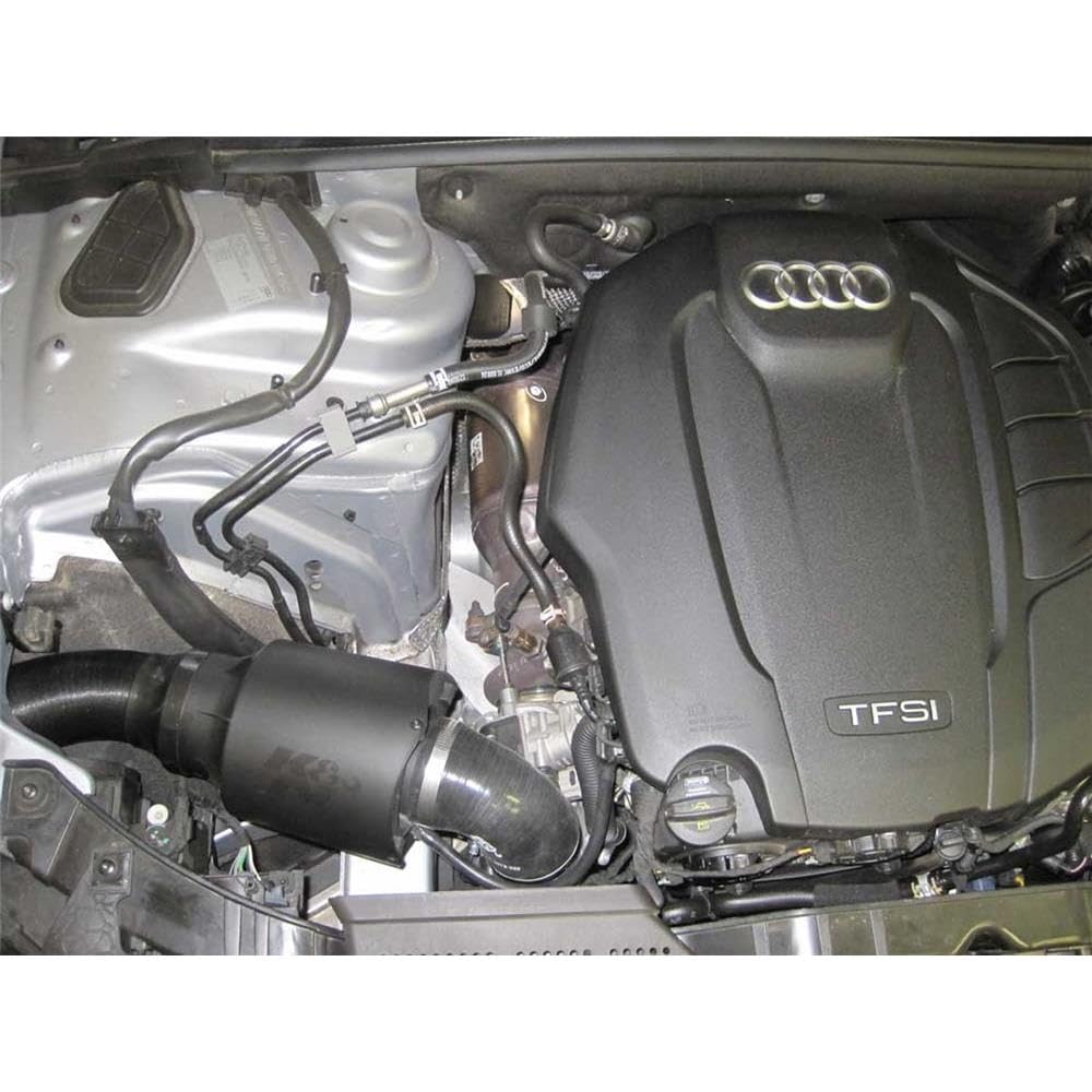 High-Flow K&N Original Lifetime Universal Air Intake System: High Performance, Premium, Guaranteed to Increase Horsepower: Shape: Air Intake, 54-5000