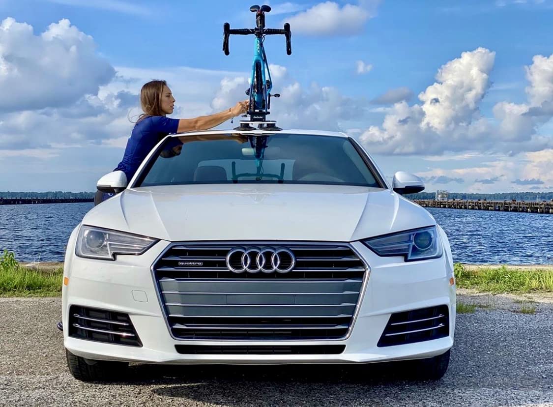 SeaSucker MAX Talon Bike Rack - Carries 1 Bike (Includes HUSKE Plugs Compatible with The Most Popular Bike Types)