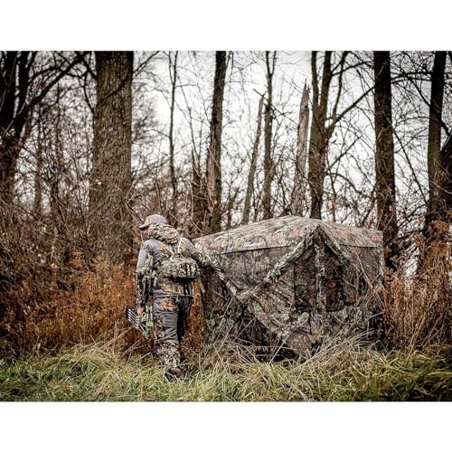Flex Lumbar Pack TENZING, Mossy Oak Break-Up Country Durable Adjustable Lightweight Compact 650-cubic-inch Hunting Pack with 5 Compartments & 2 Organizational Pockets