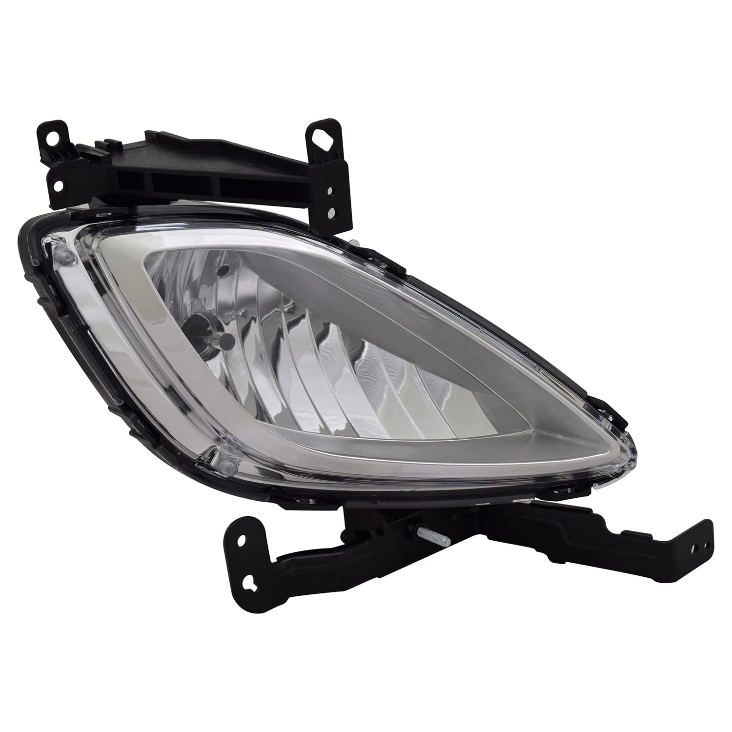 Right TYC Fog Light Assembly Compatible with 2011-2013 Hyundai Elantra