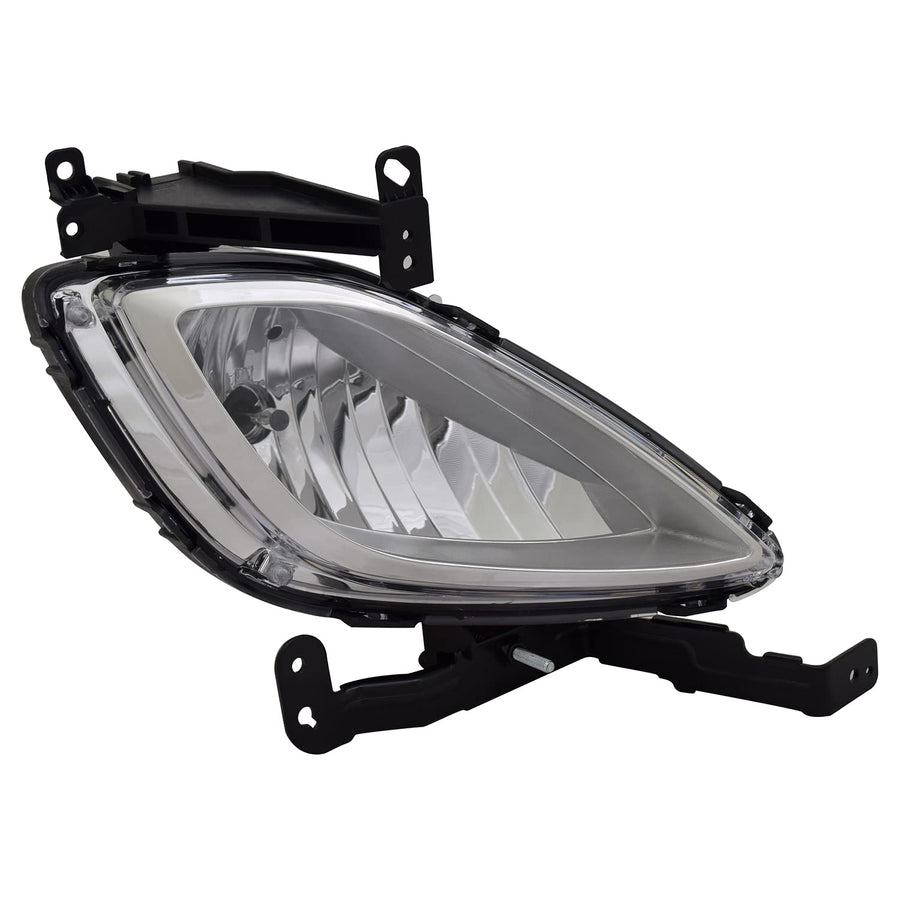 Right TYC Fog Light Assembly Compatible with 2011-2013 Hyundai Elantra