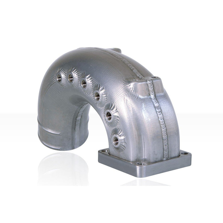 100% Machined S&B 76-1007 Cut & TIG Welded Intake Elbow