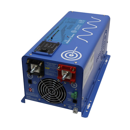 3000 Watt AIMS Power 12 VDC Pure Sine Inverter Charger 120 VAC Output 100A Charger 30A Transfer Switch PICOGLF30W12V120VR