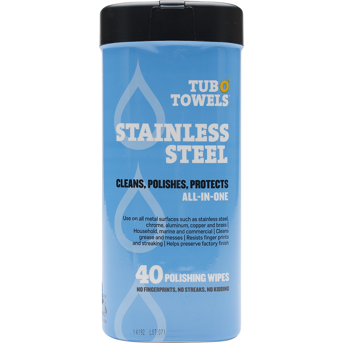 WIPES STAINLESS STL 40CT