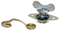 Moroso Self Ejecting 71470 Quick Fasteners, Winged, 5/16" x .450"L, Steel, Silver