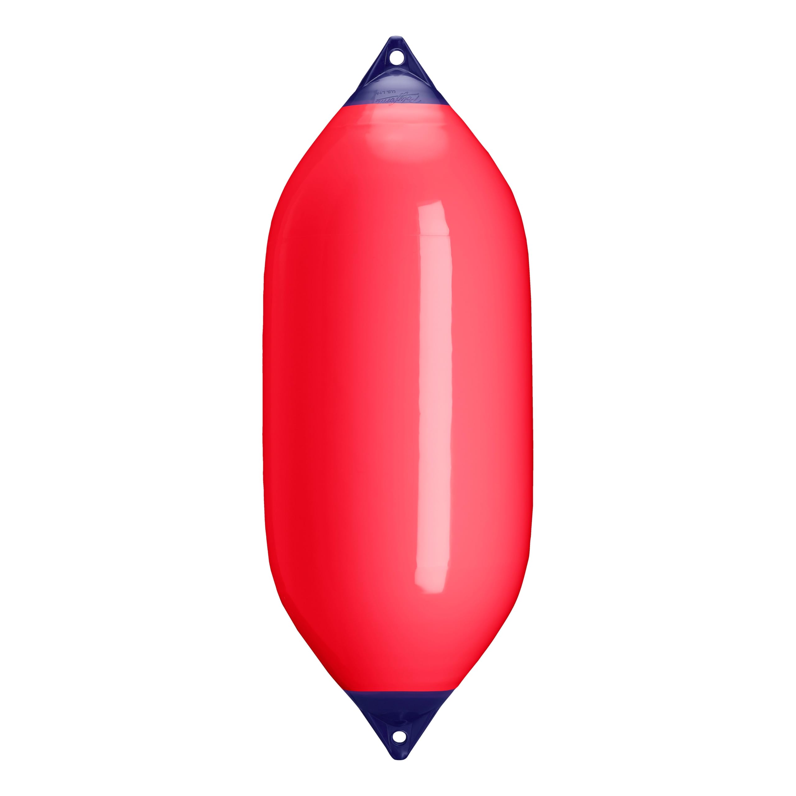 F-11 Standard Polyform Boat Fender Blue Ropehold - Red