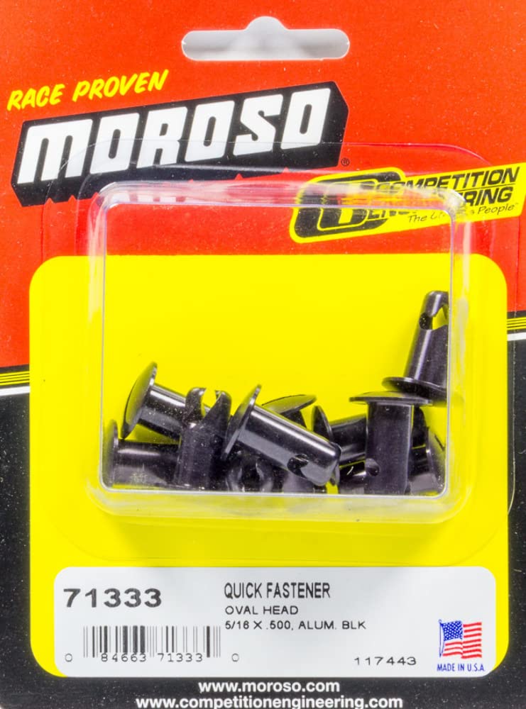 Oval Head Moroso Quick Fastener (5/16 x .500), 1 Pack
