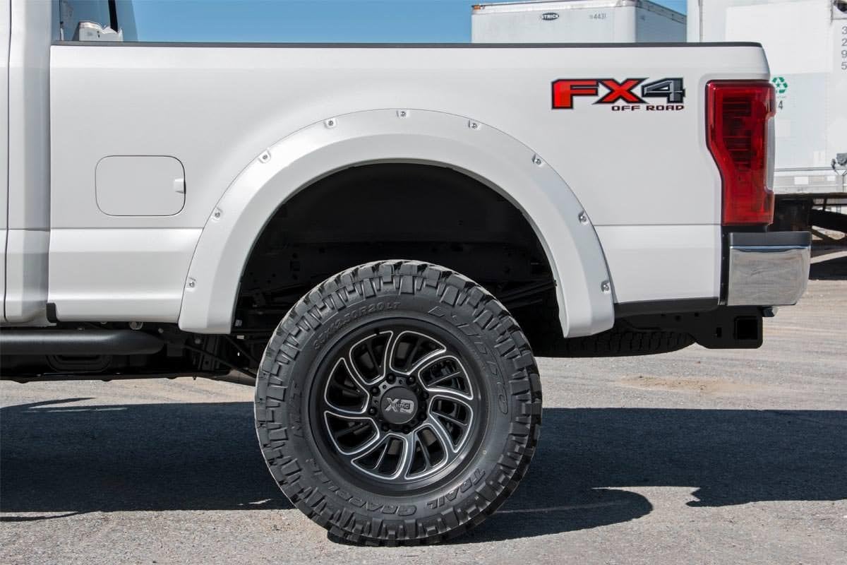 Pocket Fender Flares Rough Country for 2017-2022 Ford Super Duty - F-F21112-G1