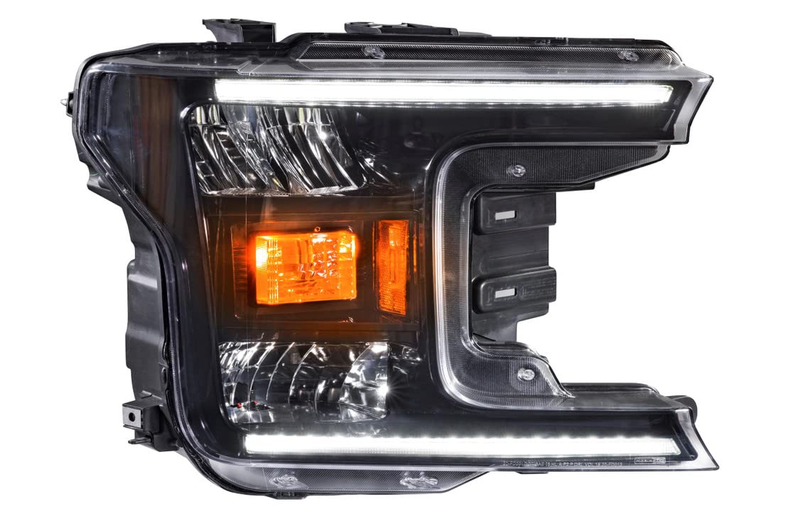 Ford F-150 Morimoto XB Hybrid-R LED Headlights Fits 18-20, Plug and Play Headlight Assemblies (LF955)