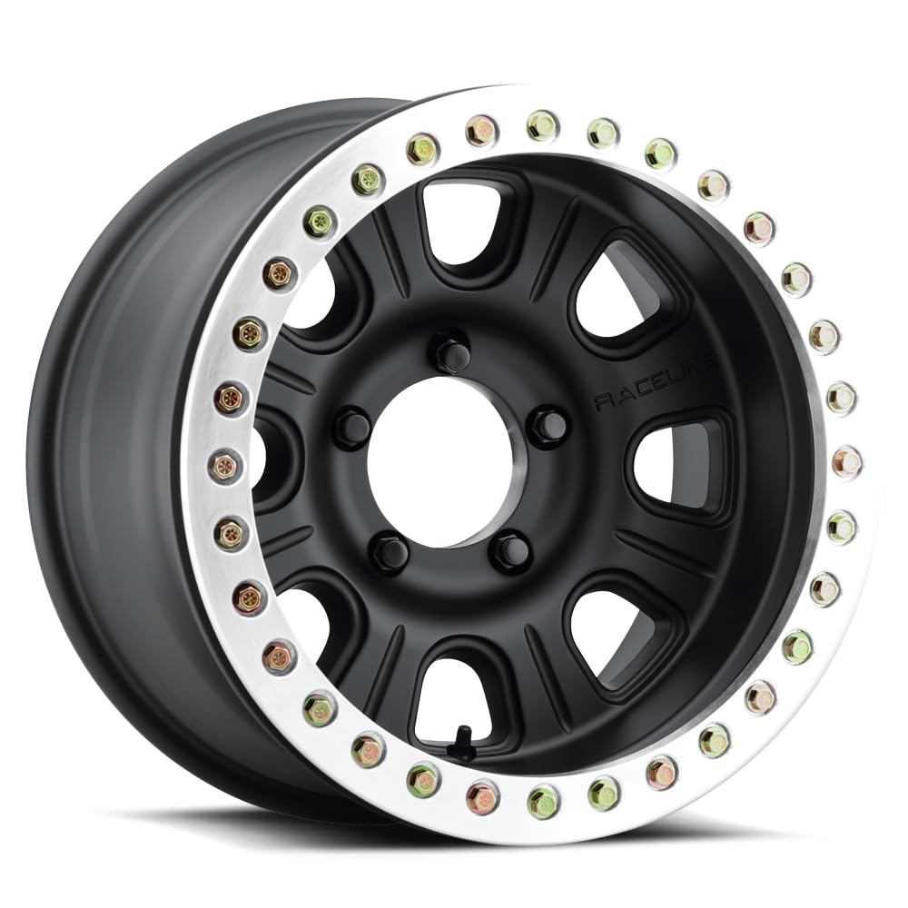 Monster RT RACELINE Black 17X8.5 8X6.5 (0mm/4.75" BS)