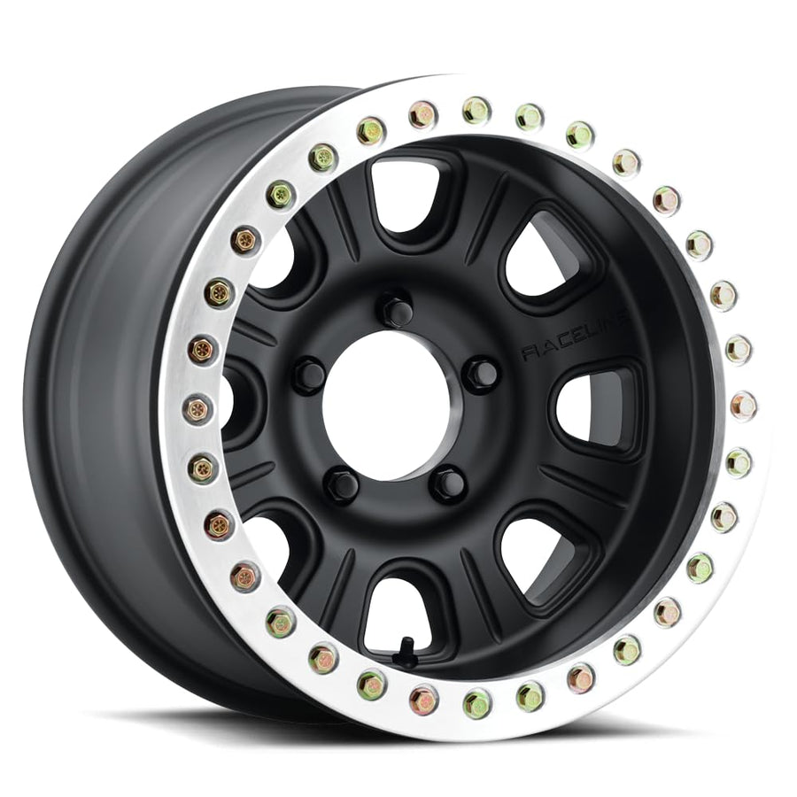 Monster RT RACELINE Black 17X9.5 8X6.5 (-32mm/4" BS)