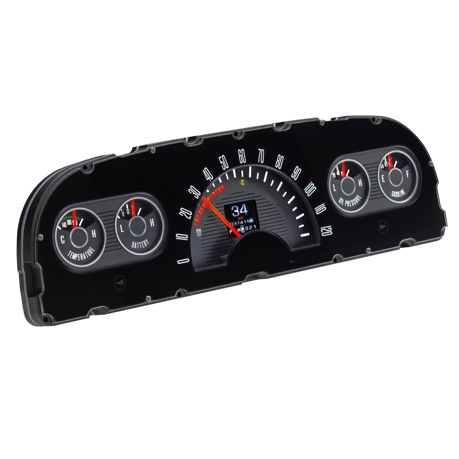 Dakota Digital Retrotech RTX-60C-PU-X Gauge Instrument System Compatible with 1960-63 Chevy Pickup