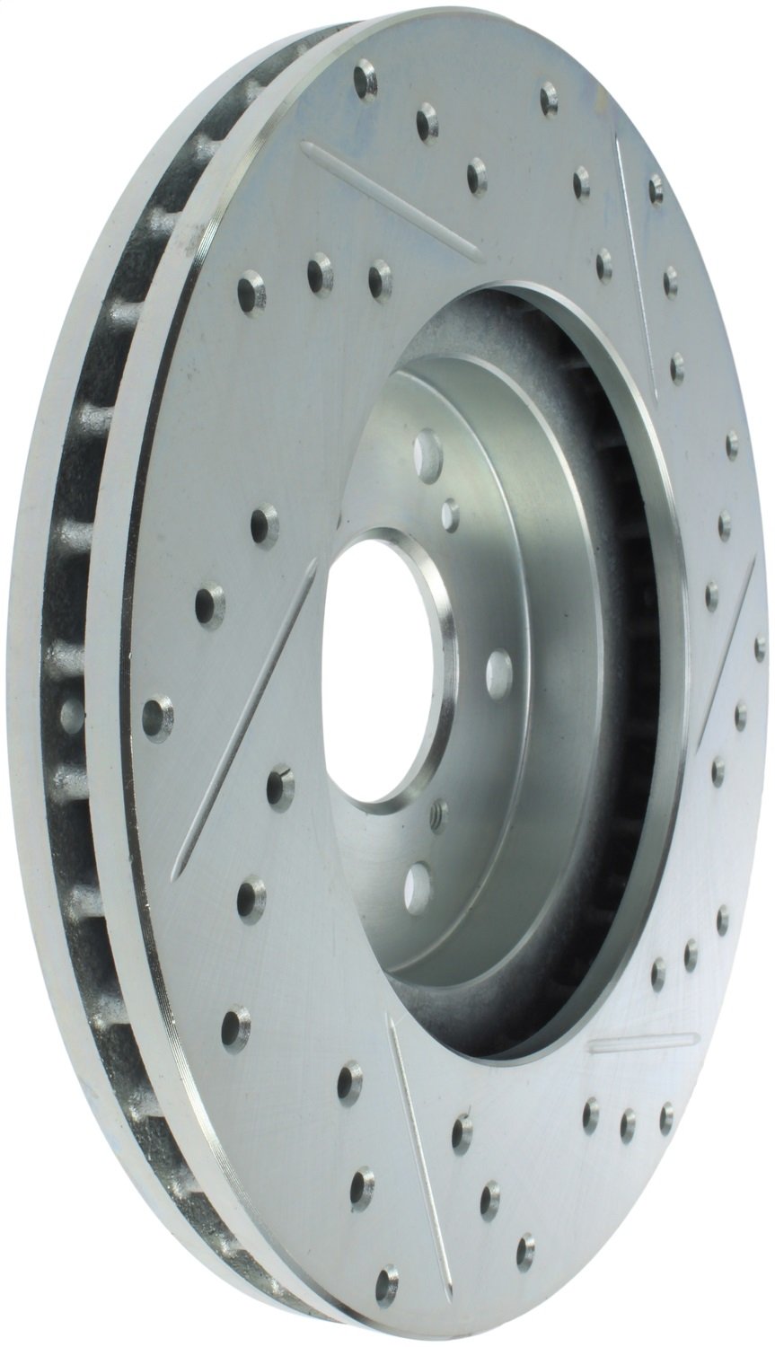 Front Right StopTech 227.40046R Select Sport Drilled and Slotted Brake Rotor