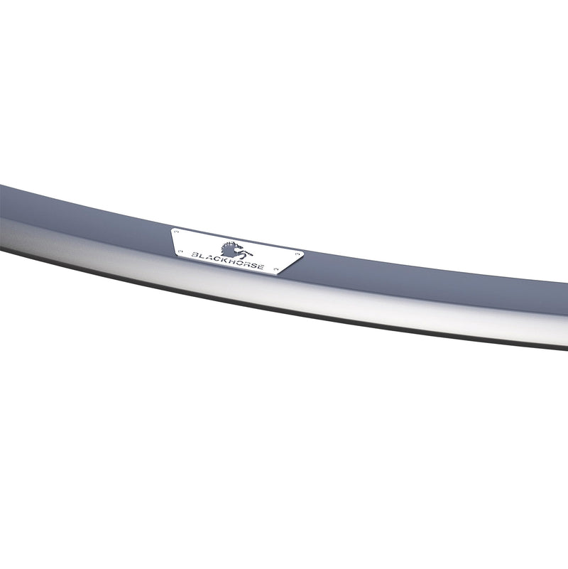 Peerless Black Horse Rear Bumper Guard Matte Black Compatible with 2020-2024 Ford Explorer-PRB1F05