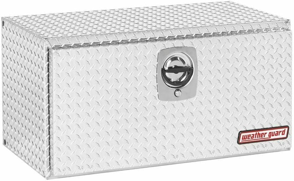 636002 WEATHER GUARD Underbed Tool Box, Aluminum