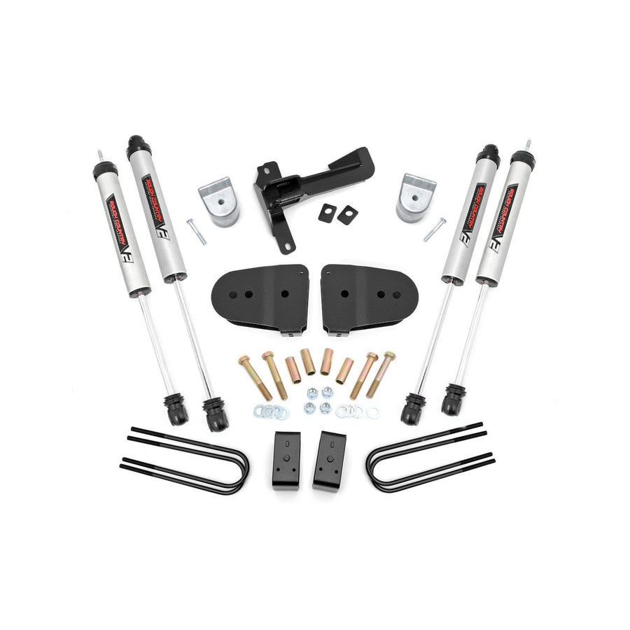 3" Rough Country Lift Kit w/V2 Shocks for 23-24 Ford F-250 Super Duty - 43470