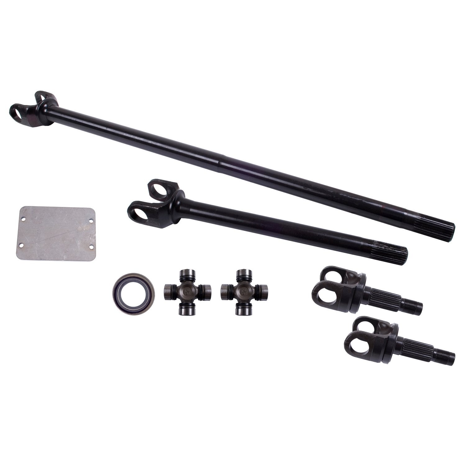 Axle Shaft Kit Alloy USA for Jeep Wrangler/Cherokee | Front, Non Disconnect, Dana 30, 27 Spline | 12145 | Fits 1987-1995 Jeep Wrangler YJ; 1984-1991 Jeep Cherokee