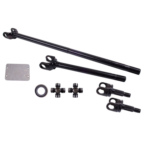 Axle Shaft Kit Alloy USA for Jeep Wrangler/Cherokee | Front, Non Disconnect, Dana 30, 27 Spline | 12145 | Fits 1987-1995 Jeep Wrangler YJ; 1984-1991 Jeep Cherokee