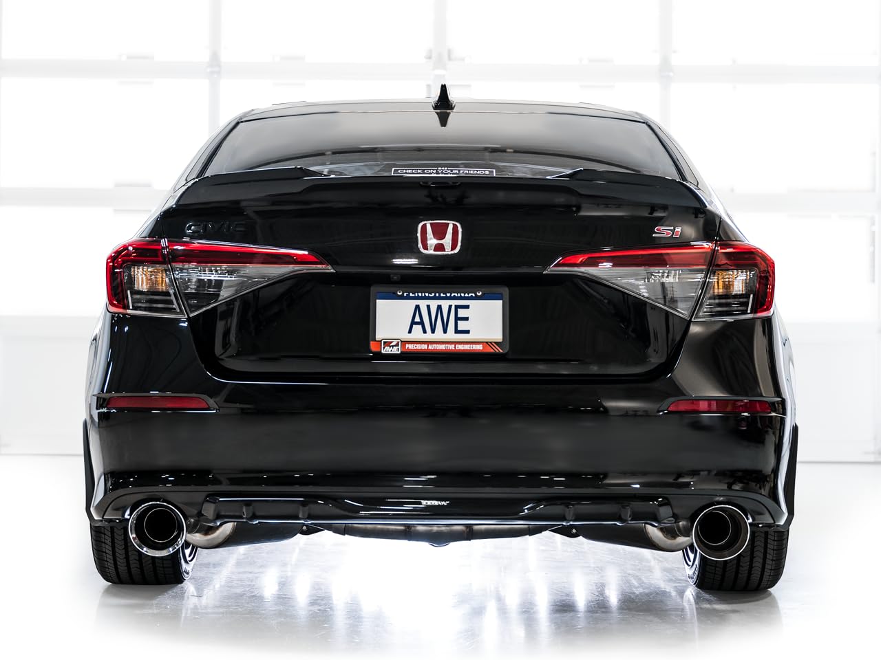 FE1 Civic Si / AWE's DE4 Integra Exhaust Suite