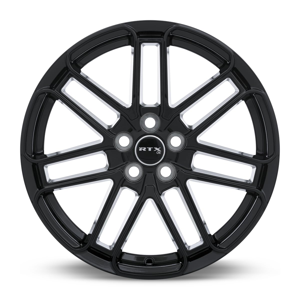 Custom RTX CAMBRIDGE Wheel - 17x7, +40 Offset, 5x100 Bolt Pattern, 54.1mm Hub - Gloss Black Rim