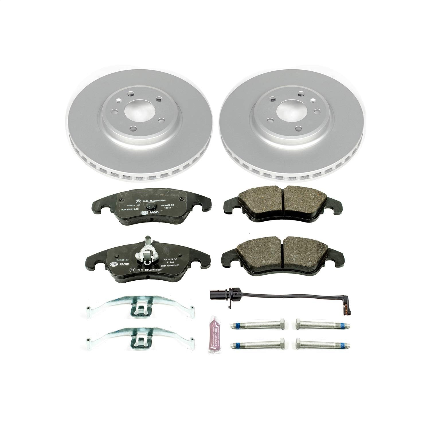 Euro-Stop Power Stop Brake Kit For Audi A4 2009-2011, Audi A4 Quattro 2009-2011, Audi A5 2010-2011, Audi A5 Quattro 2008-2011, Audi Q5 2009-2011 [Model Specific]