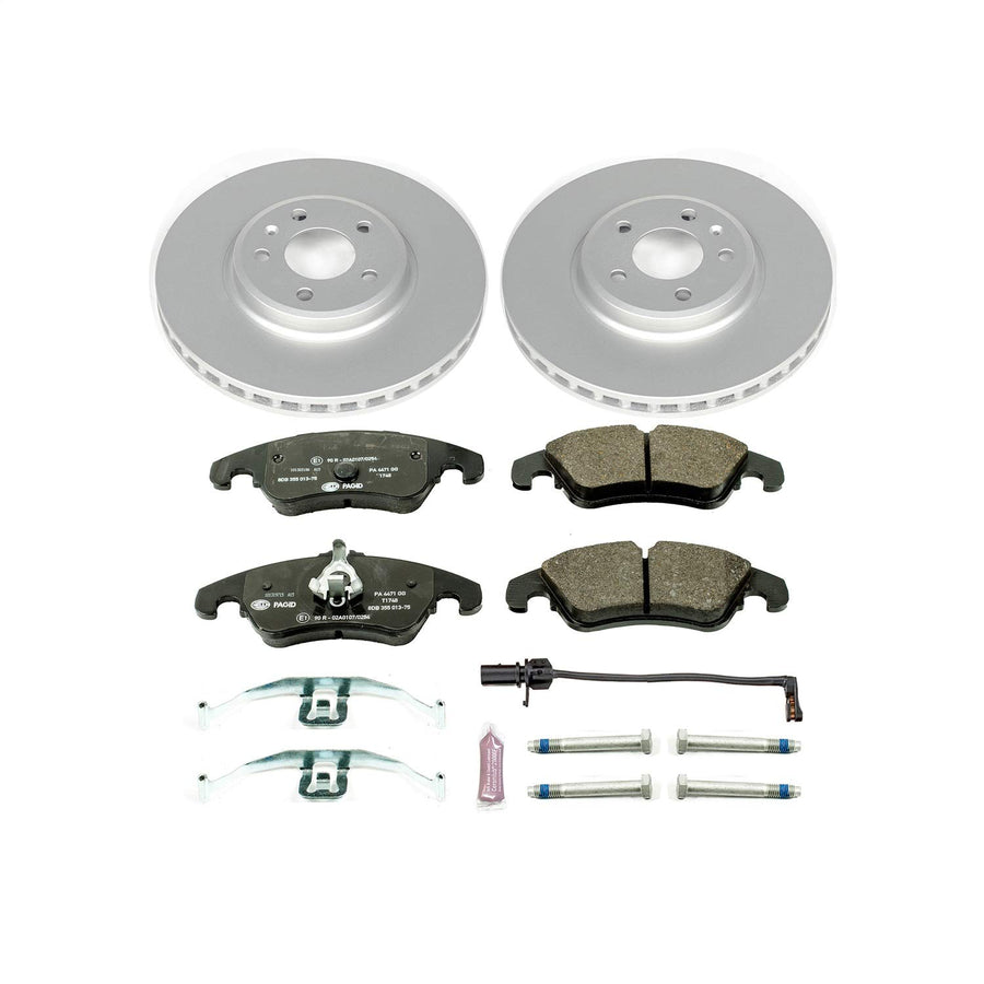Euro-Stop Power Stop Brake Kit For Audi A4 2009-2011, Audi A4 Quattro 2009-2011, Audi A5 2010-2011, Audi A5 Quattro 2008-2011, Audi Q5 2009-2011 [Model Specific]