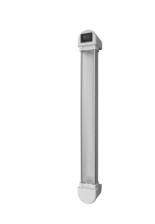 LongLife Green LED Aluminum Rotated Light with Switch (12 Inches)