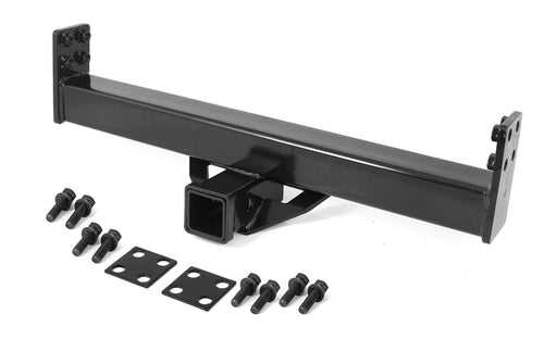 XHD Rear Bumper Rugged Ridge 11580.03 Trailer Hitch, 2 Inch; 76-06 Jeep CJ/Wrangler YJ/TJ