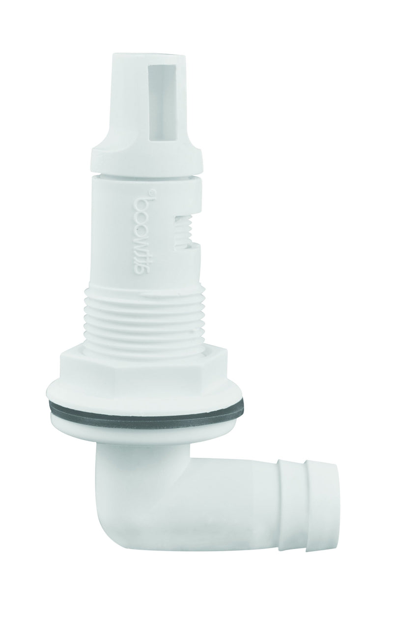Attwood Adjustable 4125-7 Polypropylene Livewell Pump or Livewell Aerator Spray Head for 3/4-inch Hose