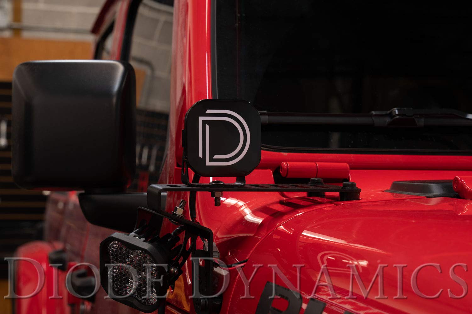 Black Round Diode Dynamics SS3 LED Pod Cover