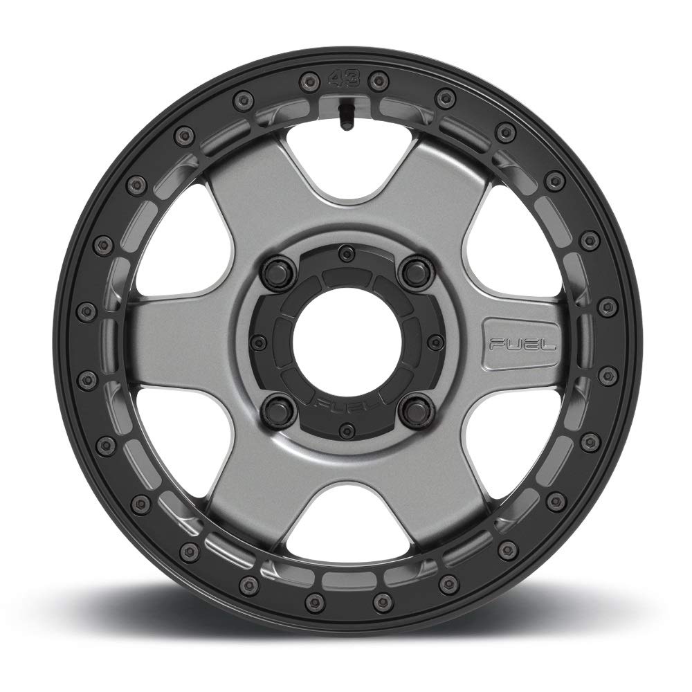 UTV Fuel D923 15X6 4X137 MT-GMTL BLK-RING 38MM - D9231560A650