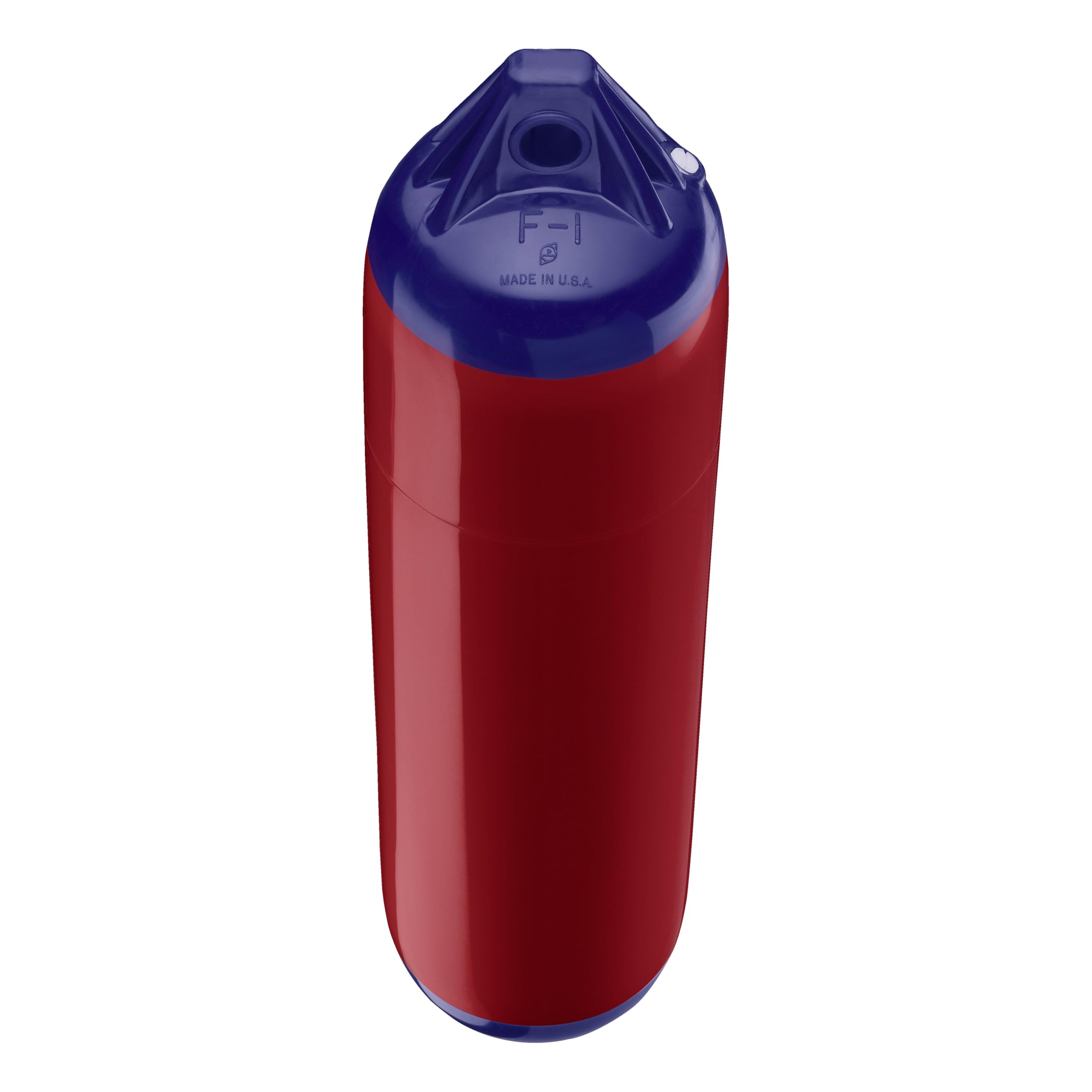 Polyform F-Series Boat Fender Burgundy F-1 Standard Blue Ropehold