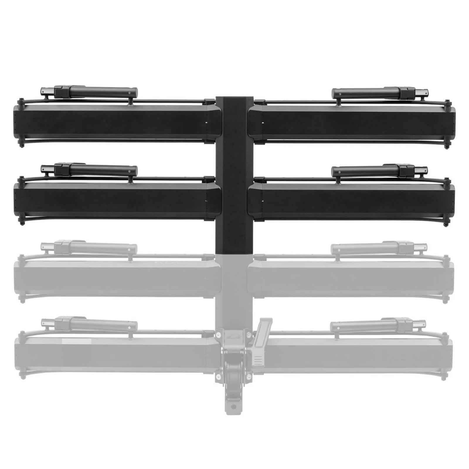 Piston Pro Add-On KUAT - Rugged Durable Portable No Frame Contact Easy-to-Attach Bicycle Rack Expansion Kit Compatible with 2" Piston Pro Hitch Rack, 2-Bike Capacity