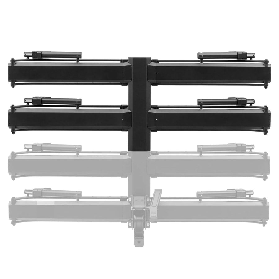 Piston Pro Add-On KUAT - Rugged Durable Portable No Frame Contact Easy-to-Attach Bicycle Rack Expansion Kit Compatible with 2" Piston Pro Hitch Rack, 2-Bike Capacity