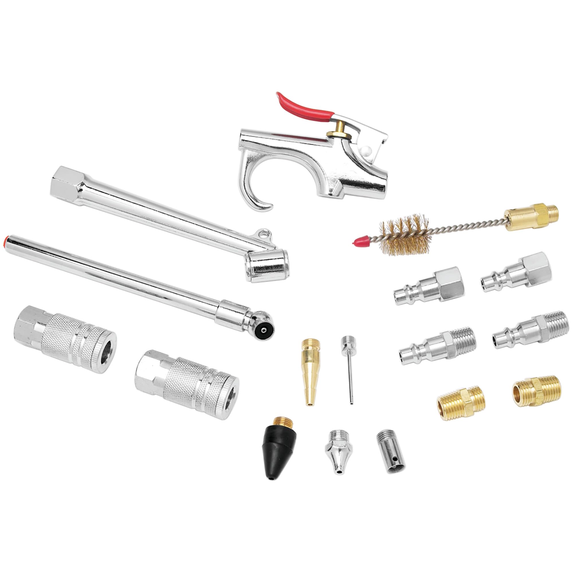 M611 Performance Tool Air/Pneumatic Accessory Kit, 17-Piece